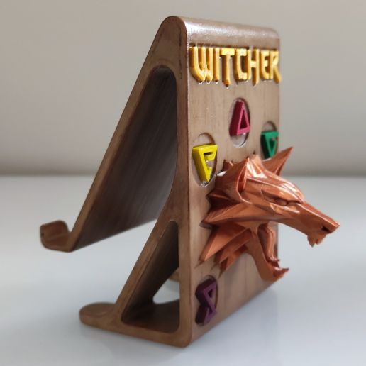 The Witcher Phone Holder 3D model