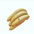 L_00017.jpg BANANA 3D MODEL - 3D PRINTING - BANANA TROPICAL FOOD AMAZON AFRICAN INDIA MONKEY TREE FRUIT - BANANA BANANA
