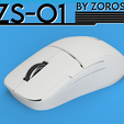 ZS-O1-blankerThumbnail.png ZS-O1, Endgame Gear OP1 Inspired 3D Printed Symmetric Wireless Mouse