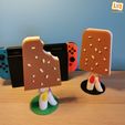 Image01.jpg 3D file Up to 18 game cartridges and 4 MicroSD in these ice creams for Nintendo Switch・3D printer model to download