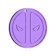  logo keychain.stl llavero logo /Deadpool/ logo keychain