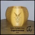 Zodiac_CAPRICORNUS_mix_original_1.jpg Capricorn (Goat) Zodiac Tealight Cover