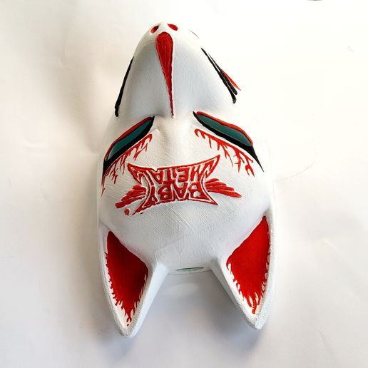 🦊 BABYMETAL FOX MASK・ STL File for ・Cults