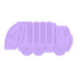 Garbage Truck Stamp.stl Garbage Truck Cookie Cutter