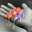 IMG_33541.jpg Cute Axolotl Keychain - articulated - Print in Place - No Supports