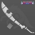 4.jpg Zanpakuto Shunsui Kyoraku Sword from Bleach for cosplay 3D Model