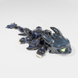 Toothless-keychain-render-1.png Toothless Flexi articulated Keychain