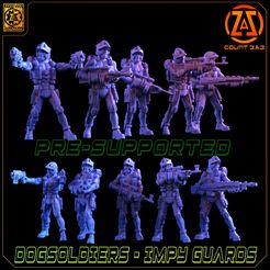 DogSOLDIERS_PACK5_MMF_CULTS.jpg DOG SOLDIERS - 28mm Imp Guard ELITES Bundle of 5
