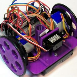 00_front_preview_featured.JPG Free STL file Chassis for Drawing Robot・Model to download and 3D print, MakersBox