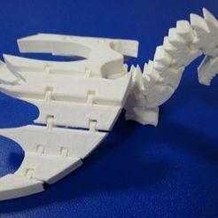 DSC_3721.JPG Free STL file Low wing for Flexi-Dragon・3D printing design to download