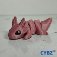 5.png Cute Axolotl Articulated Print in Place