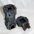 Dwarven dice tower D1 Mystic Pigeon Gaming (8)-min.JPG Torre de dados anã / terreno de mesa D&D / Warhammer