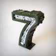 Vignette_chiffres_Ret_07.jpg STL file Pack Steampunk number・3D printer design to download