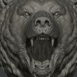 44.jpg Descargar archivo OBJ El rugido del oso pardo • Diseño para impresión en 3D, guninnik81