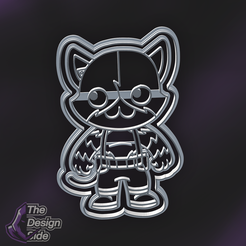Meowscles-Funko-1.png Download STL file Fortnite Meowscles Cookie Cutter (Premium) • Template to 3D print, TheDesignSide