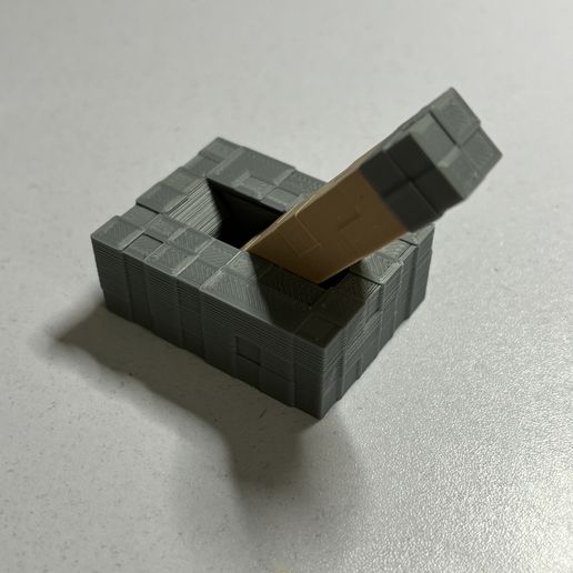 📱 Mini Minecraft Lever・Free STL File for 3D printing・Cults