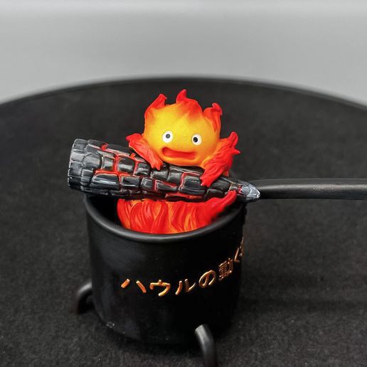 🏰 Calcifer /Howls Moving Castle /・3D Print・Cults