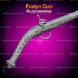 3.jpg Evelyn Gun Cosplay Bloodborne - STL File 3D print model