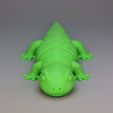 Salamander-1.jpg Salamander STL 3D Printable Animal Figurine