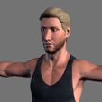 4.jpg Animated Man -Rigged 3d game character Low-poly 3D model