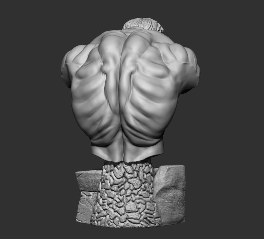 Screenshot_23.png Archivo STL Modelo de impresión 3D del busto de Hulk・Design para impresora 3D para descargar, FabioCaetanoArt