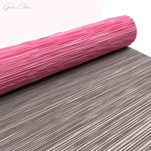 sdgdsg.png Brushed Metal Texture Roller For Polymer Clay, Strokes Clay Texture Roller, Polymer Clay Tool, Printable File, Digital STL File, No: 1512