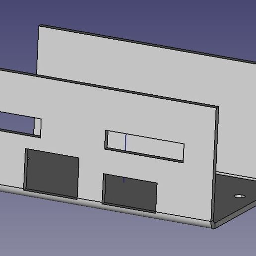 Sheet-Metal-Box.jpg Корпус Raspberry Zero 2W и Waveshare USB-HUB
