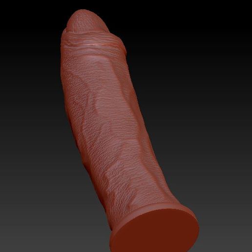01.jpeg Modelo de impressão 3D de Dildo simples