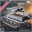 7.jpg M36B2 Jackson Tank Destroyer (combat damaged version) - USA US Army Western Front Normandy Africa Bulge WWII D-Day