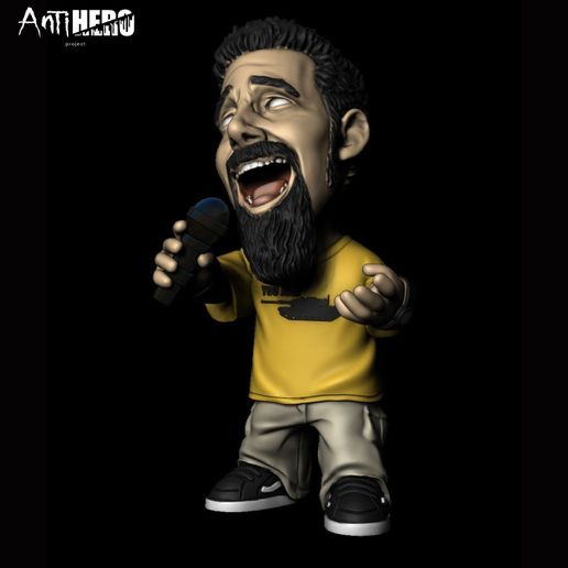 Serj Tankian 3D model
