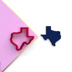 Halloween-Zoom-x-3.png Digital .Stl Polymer Clay Cutter Texas State*6 Size 3 Version Cut/Geometric Polymer Cutter/File For Use In A 3D Printer