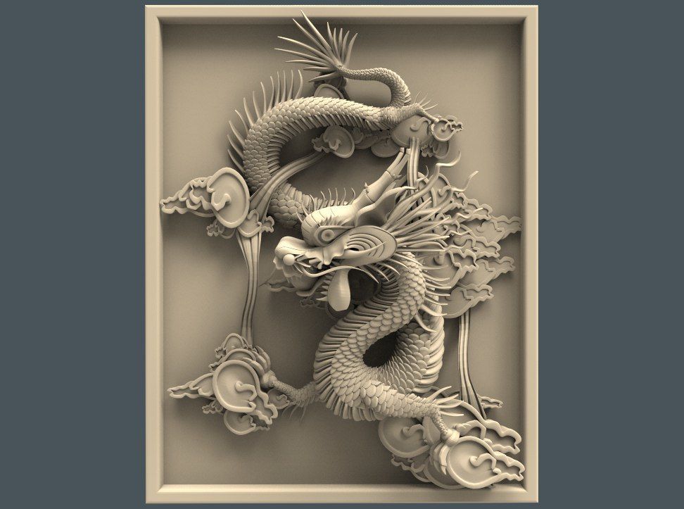 Panno_drakon.jpg Archivo STL gratuito Chinese dragon art cnc・Idea de impresión 3D para descargar, CNC_file_and_3D_Printing