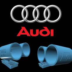 Audi best 3D printer files・2.1k models to download・Cults