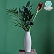 Folie4.jpg Modern 3D Printed Vase - Elegant Home Decor | STL File