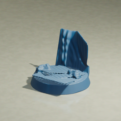 Trash.png Figure stand - Metal discharge