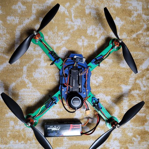 🖼️ APM 2.8 Drone Frame・Free STL File for ・Cults