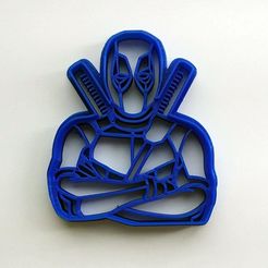 VYK-098-2.jpg Fichier STL Biscuit coupe-biscuits Deadpool Marvel・Design imprimable en 3D à télécharger