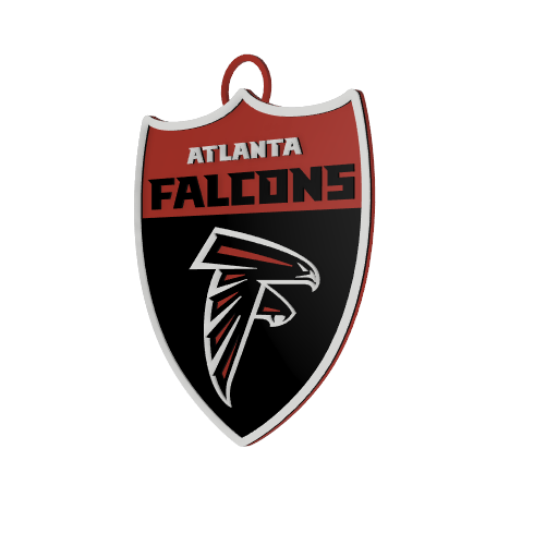 2.png ATLANTA FALCONS NFL SHIELD CHAIN