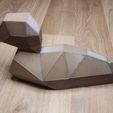4.jpg Low poly Duck - 3D puzzle model for gluing