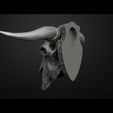 64.70.jpg Bull Scull Scary Bull Scull Decor on wall 3D print model