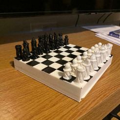 STL file HARRY POTTER MAGNETIZED CHESS - BASE ONLY・3D printer design to  download・Cults