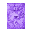 Poster Zelda TP neg.stl lithophane Poster Legend of Zelda Twilight Princess Nintendo Gamecube Wii