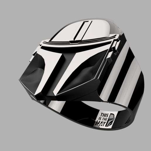 Mandalorian Ring 3D model