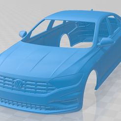 Volkswagen-Jetta-Premium-2018-1.jpg Fichier 3D Volkswagen Jetta Premium 2018 Carrosserie imprimable・Modèle pour imprimante 3D à télécharger, hora80