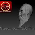 Dooku-head-6.jpg Star Wars Animated Dooku 1:6 Scale - Head Sculpt  - Clone Wars