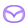 Mazda Emblem.obj Emblema de Mazda Modelo de impresión 3D listo para imprimir