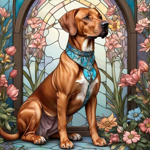 Color_200_200_original.jpg Lightbox Rhodesian Ridgeback lithophane