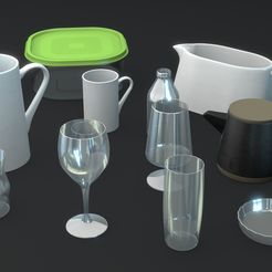 8.jpg 3D file Kitchenware 3D Model Collection・3D printing idea to download