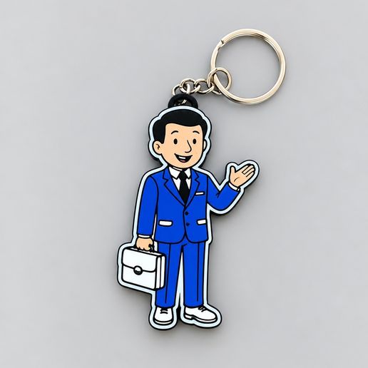 💼 Manager & Office Employee Keychain 💼