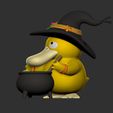 ZBrush-Document2.jpg psyduck halloween style